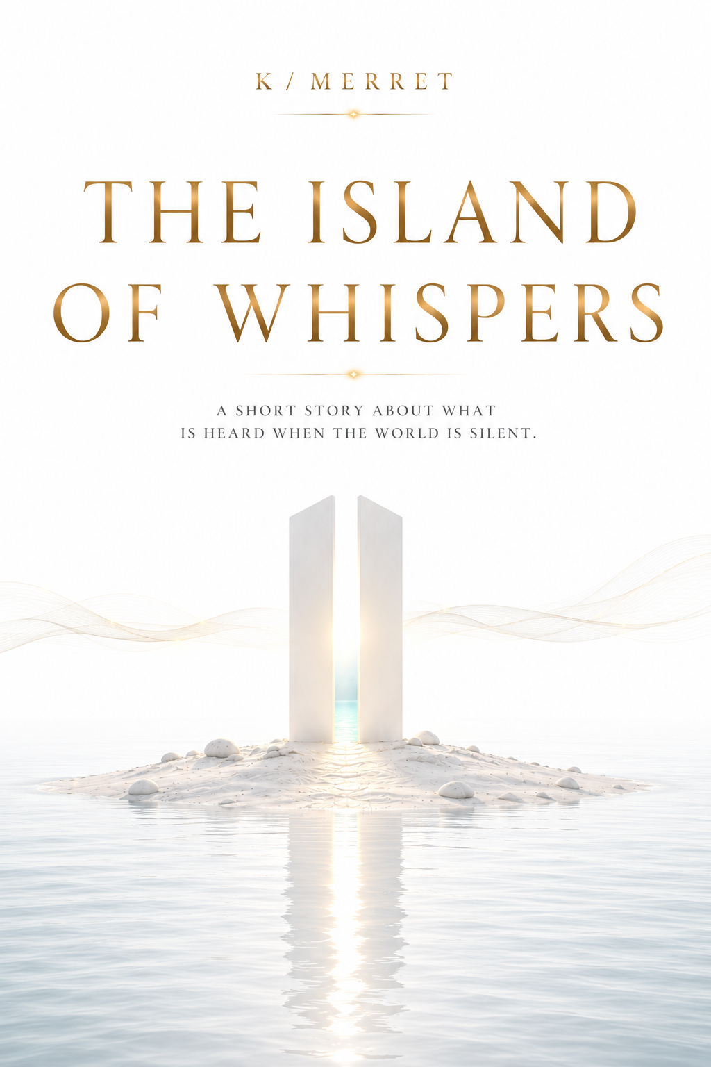 Official English cover of The Island of Whispers