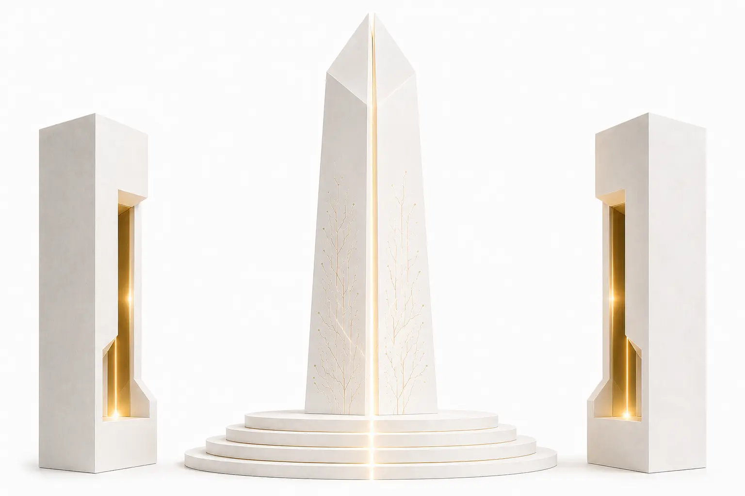 KMerret What We Build institutional monument