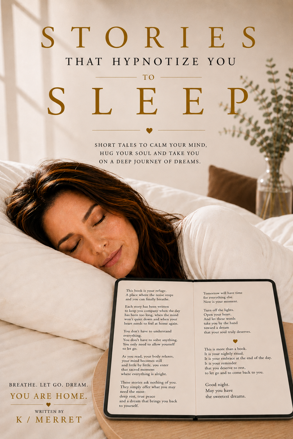 Official English cover of Stories That Hypnotize You to Sleep